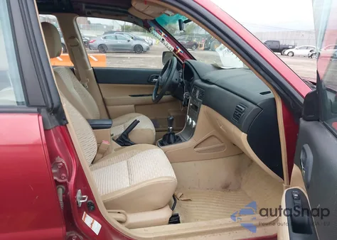 2005 Subaru Forester 2.5Xs from USA, damaged, VIN JF1SG65625G745356